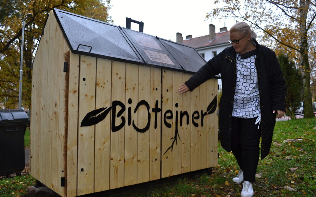 Město Dobříš zajistilo pro své občany další BIOtejnery