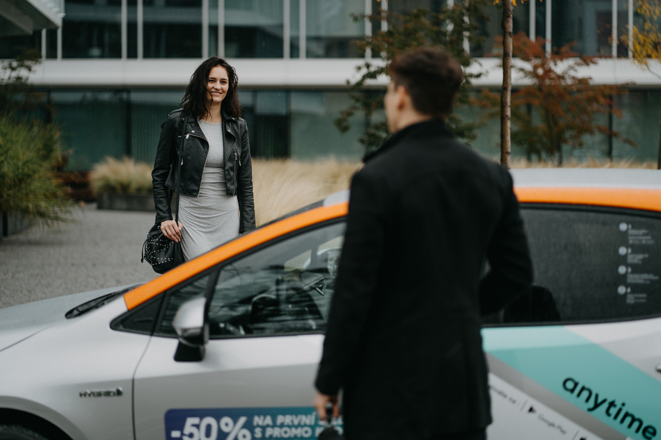 Anytime carsharing uvádí na trh novou službu určenou pro firmy.  Vhodná je pro pracovní cesty i jako benefit