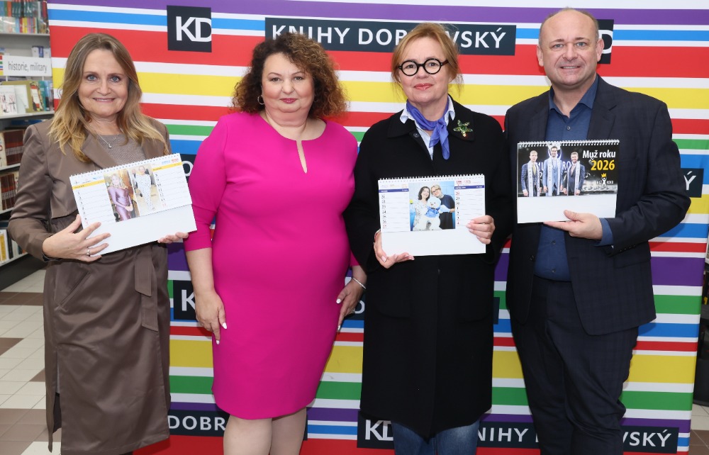 Tradiční křest kalendářů završil úspěšný rok soutěží Muž roku a Anděl mezi zdravotníky